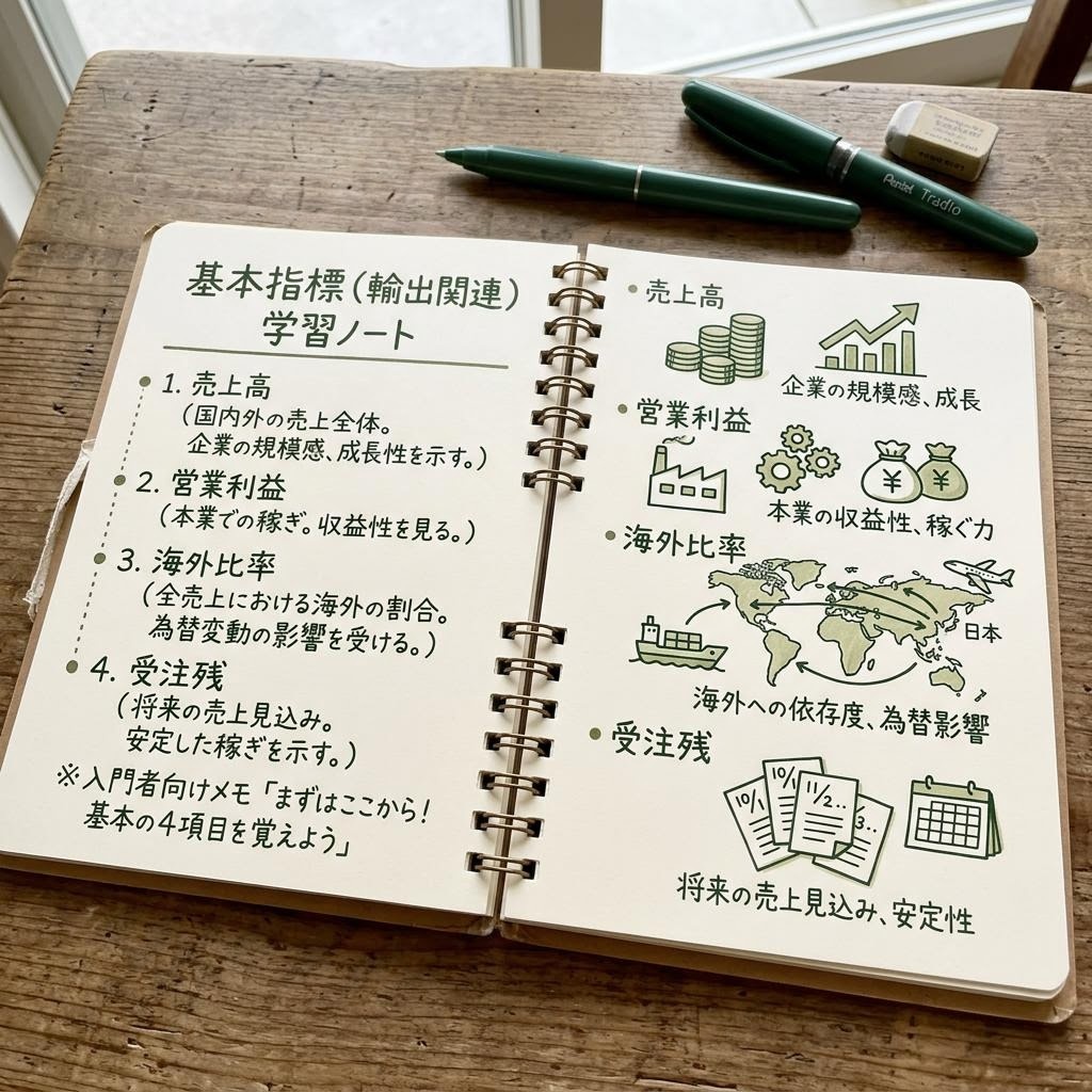 輸出メーカー株の基本指標ガイド